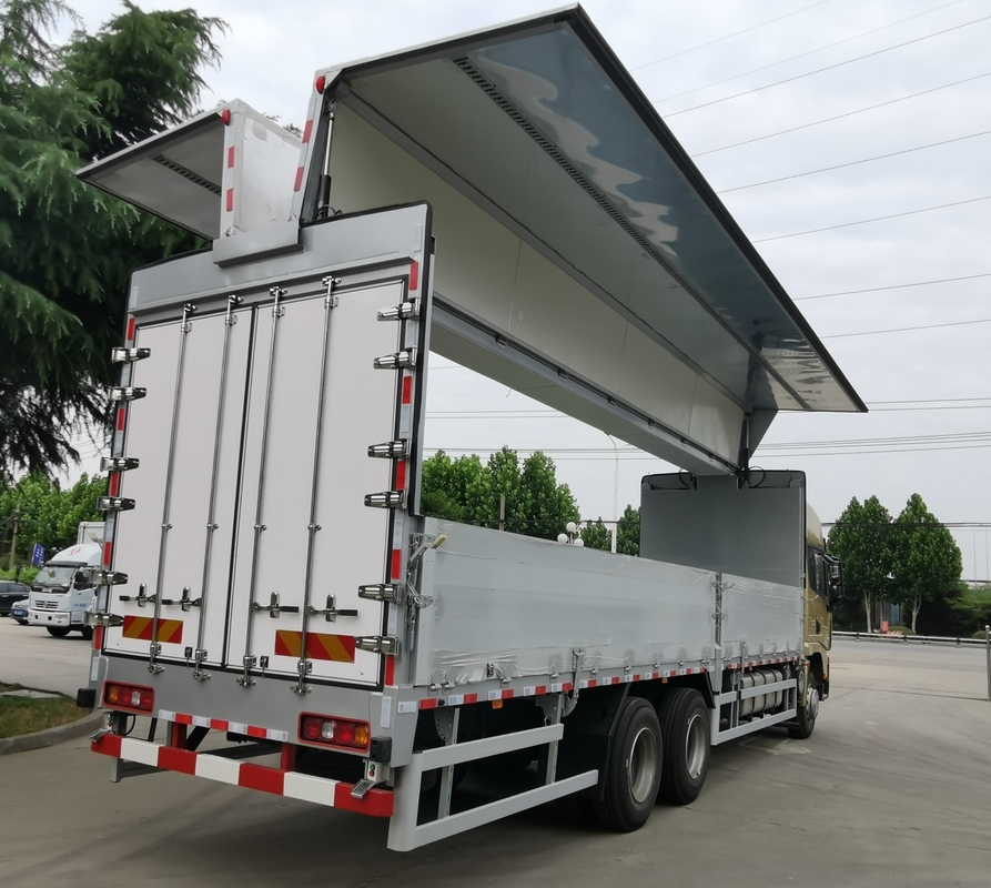 Shacman H3000 336Hp 6X4 4X2 vrachtwagens Prestaties voor de markt voor expressvervoer