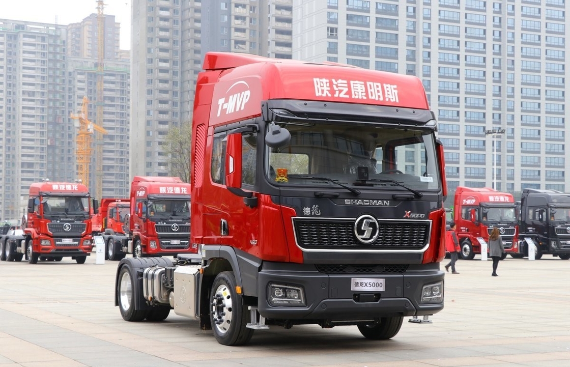 Shacman X5000 6x4 10 Wheeler Tractor Hand Truck Weichai Motor 420 Hp Tractor Trucks te koop