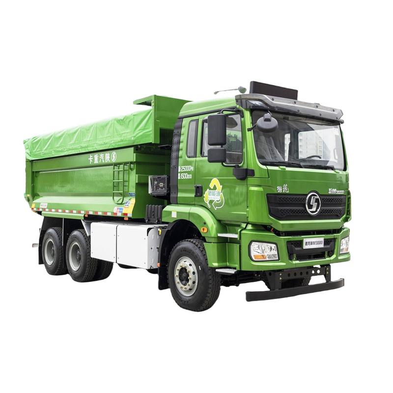 6X4 Gebruikte Shacman 10 Wheeler Dump Truck 40 Tons 380 HP F 3000 6X4 Zelflaadende Dump Truck