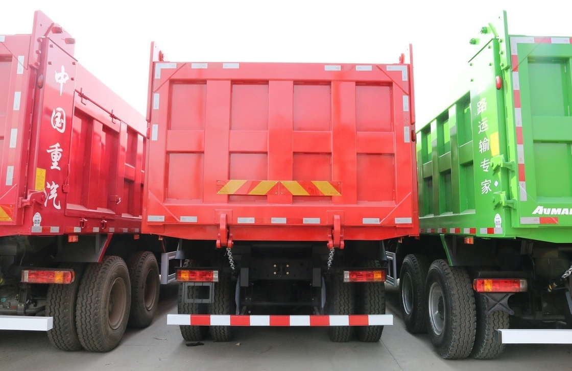 Shacman F3000 12 wielen tipper truck 8 * 4 aandrijving Type 420 Hp tipper truck