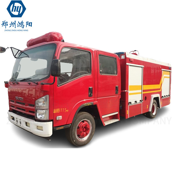 10.4x2 53 M Nieuwe luchtladder Brandweerwagen met waterpomp Truck Water tank
