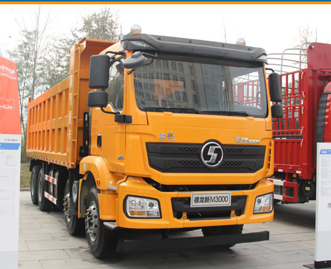 Shacman M3000 8x4 400 pk dumptruck met handgeschakelde transmissie