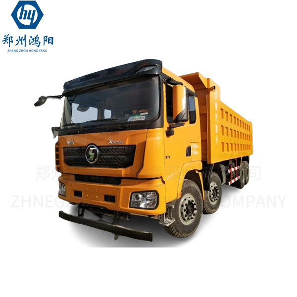 Shacman Dump Truck Met Lifting Loading Gewichten 100T 8m lang Tianzi raster groot vervoerder