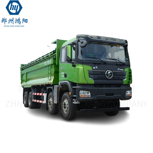 8x4 Verbeterde versie Shacman Dump Truck met verbeterde achterbladveer en wielrand