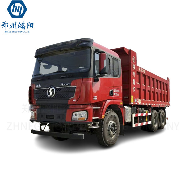 Stock Shacman Dump Truck X3000 EuroV 351ph Linksrijden 6X4 Tipper 10 Wheeler Dump Truck