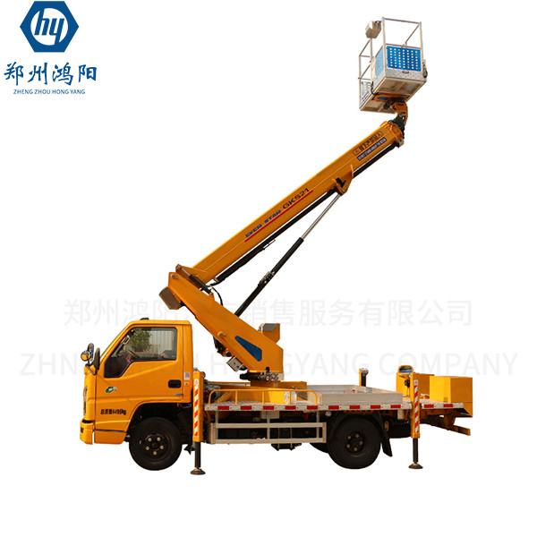 26m gebogen arm type Elektrische aandrijving Spinnekop Luchtwerkvoertuig Hydraulisch platform Lift Telescopische heftafels