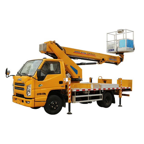 Bouwmachines 30 m Voertuig gemonteerd luchtwerk Voertuig telescopisch hydraulisch vrachtwagen luchtwerkplatform