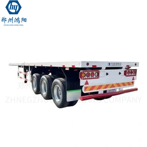 Premium 80t afneembare lage platte trailer perfect voor graafmachines en containervervoer