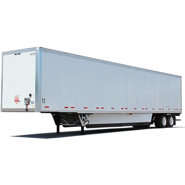 Aanhangwagen 40ft 53ft Gesloten doos Van Type Semi-aanhangwagen te koop