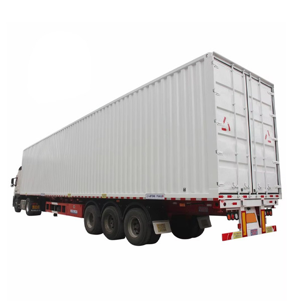 40 voet 48 voet 53 voet 53 voet 2 assen 8 wielen geïsoleerde semi-reef van trailer truck
