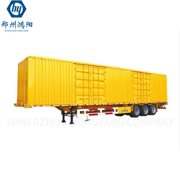 Nieuwe 3-assige vrachtwagen type Heavy Duty Utility Semi-Cargo Trailers Long Distance Logistics Transport Trailer