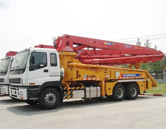 High-Performance 37m 42m 65m Concrete Pump Trucks  For Heavy-Duty Construction Work
