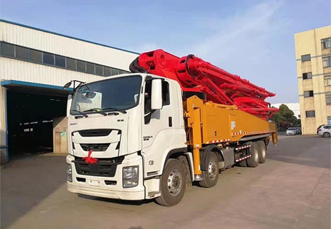 High-Performance 37m 42m 65m Concrete Pump Trucks  For Heavy-Duty Construction Work