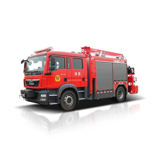 Aanpasbare Euro 3-Euro 6 brandweerwagen met aanpassing aan verschillende brandtypen en reddingsbehoeften