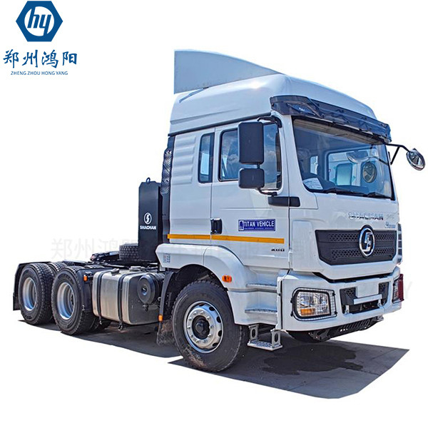 Hoge capaciteit Dieselmotor en tractiecontrole SHACMAN Traktor Truck H3000 6X4 EuroII