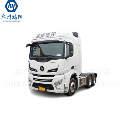 Tweedehands Euro 5 Shacman Delong X6000 6X4 Traktor Truck Nieuwe motor Shacman Truck 6X4
