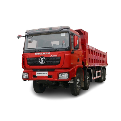 Stabiele en veilige Shacman-dumptrucks met 8m dragerontwerp en optimale plaatsing