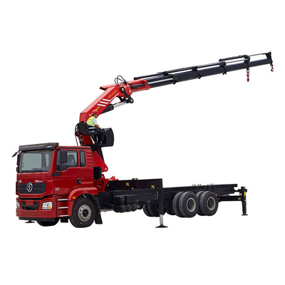 Shacman 8x4 6x4 kraan recht gemonteerde kraan vrachtwagen kraan vrachtwagen voor al uw transportbehoeften