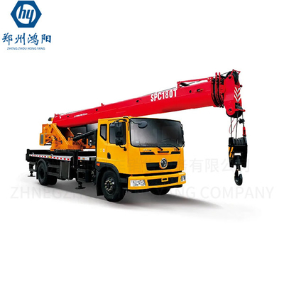 STC500E China Kraan Truck 50 ton Kraan 62 meter Lifting Hoogte Linkerhand Rijden