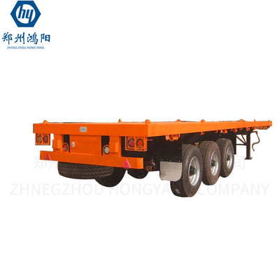Robuuste 80t afneembare laagbed vrachtwagen aanhangwagen 2/3/4 as voor graafmachine vervoer