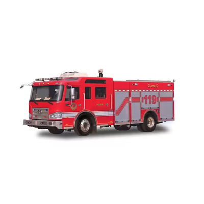 Grote watertank en pompsysteem met grote capaciteit Euro 5 brandweerwagen