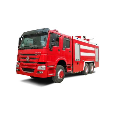 Emissienormen Euro 3-euro 6 Brandweerwagen 8x4 Brandweervoertuig Brandweerwagen