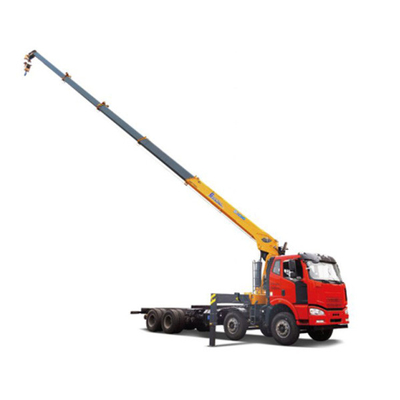 Shacman 8X4 6x4 kraan recht gemonteerde kraan
