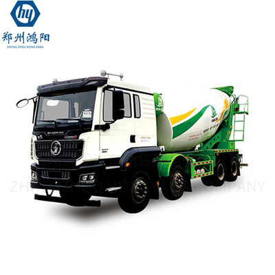 Cementbetonmengtruck voor machines Shacman Chassis 12 kubiek