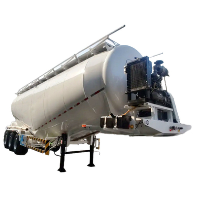 Op maat gemaakte 60m3 3Axles Dry Bulk Cement Powder Tanker Pneumatische aanhanger